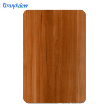 Guangzhou 3 mm couleur en bois de grain acrylique